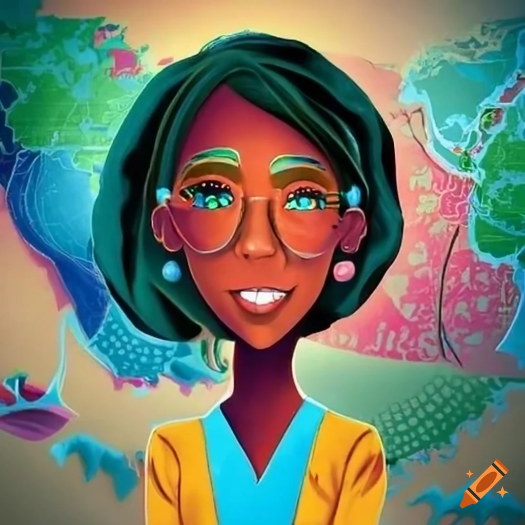 Global teacher bringing education worldwide