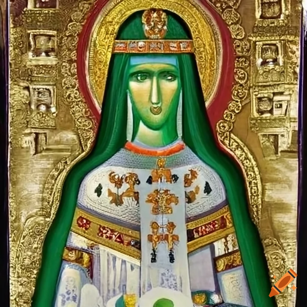 Empress saint olga of kiev on Craiyon