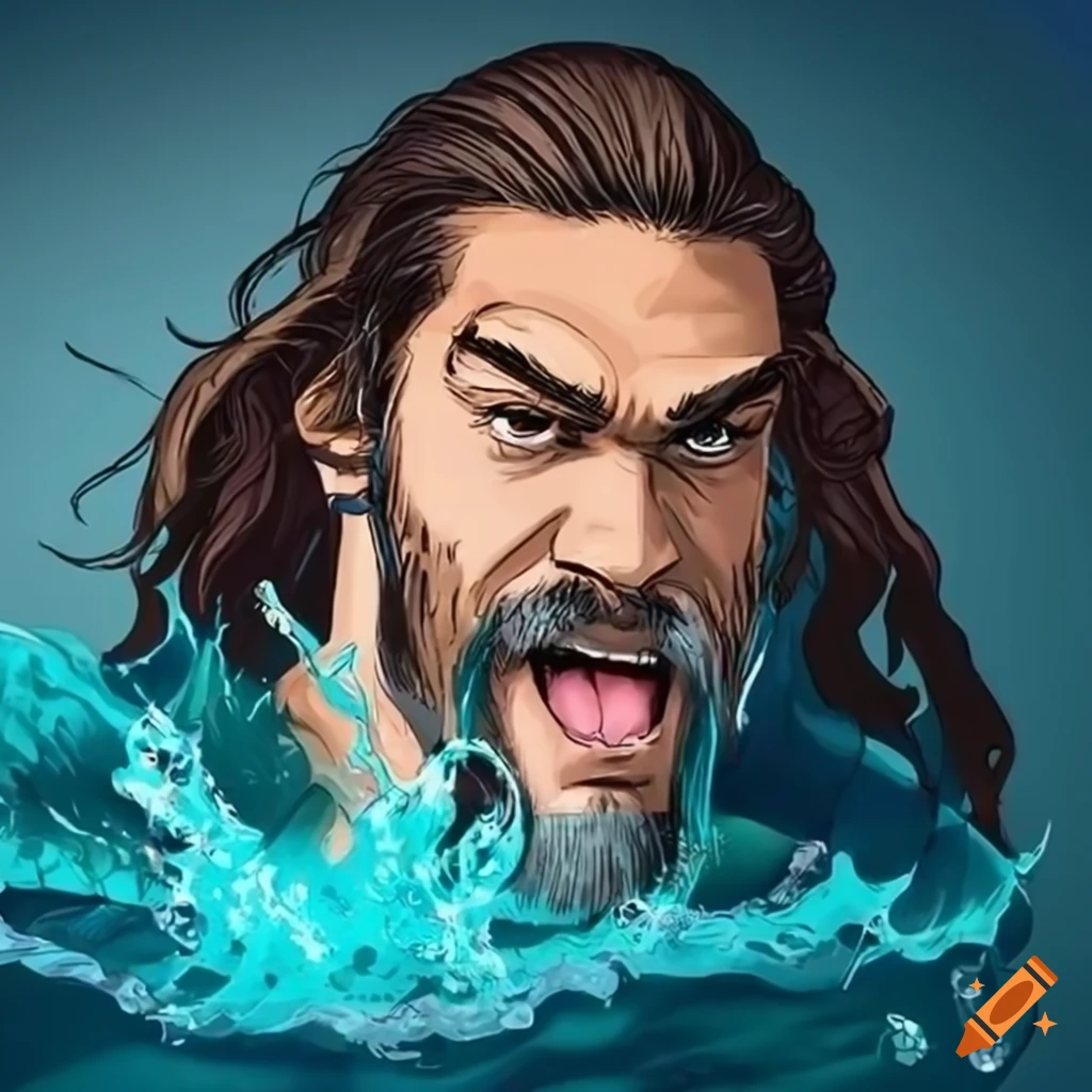 jason-mamoa-as-aquamain-in-mascot-art-style-on-craiyon