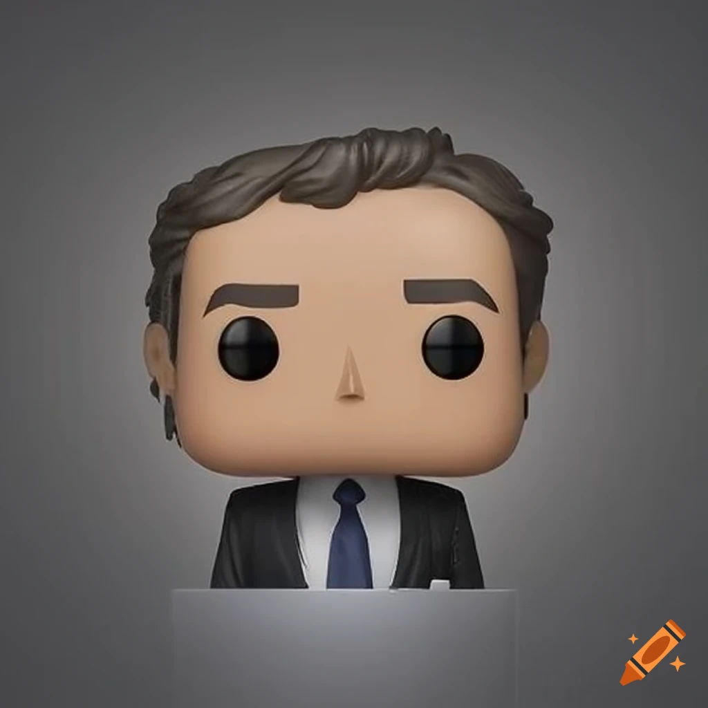 Funko Pop figure of Richard Chambers, journalist
