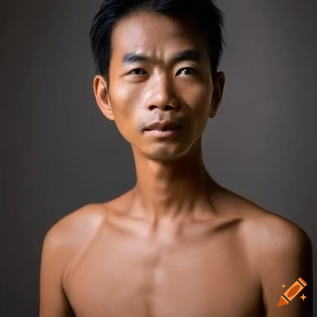 Portrait of Thai man in his 40s with a shirt