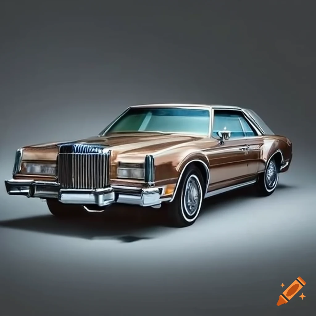Custom car combining 1972 Lincoln Continental Mark IV and 1993 Lincoln Mark VIII