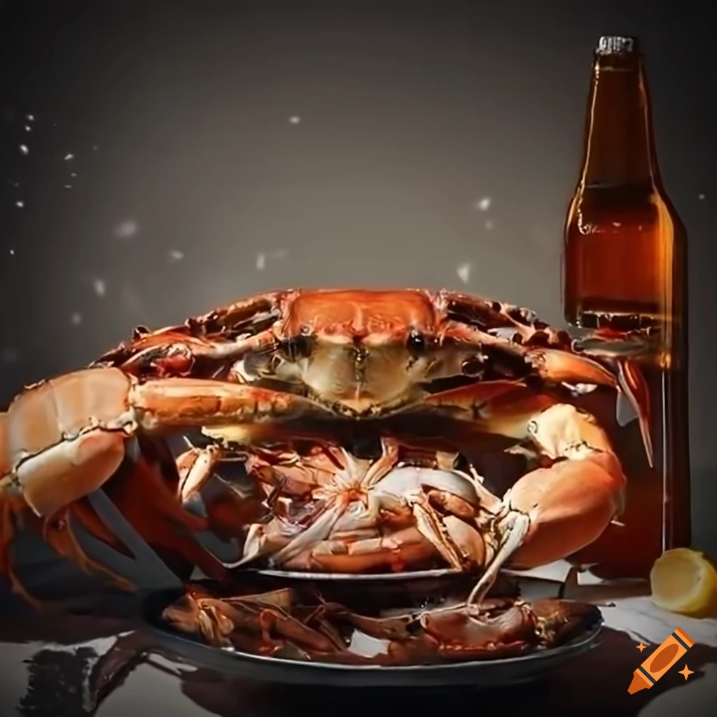 Family Enjoying Steamed Md Crabs And Beer On Christmas Eve On Craiyon family-enjoying-steamed-md-crabs-and-beer-on-christmas-eve-on-craiyon