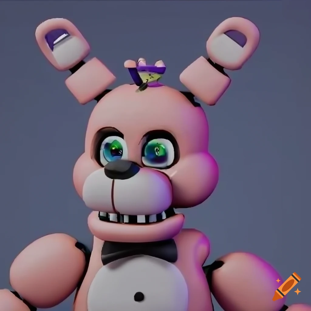 Blender version of springbonnie on Craiyon