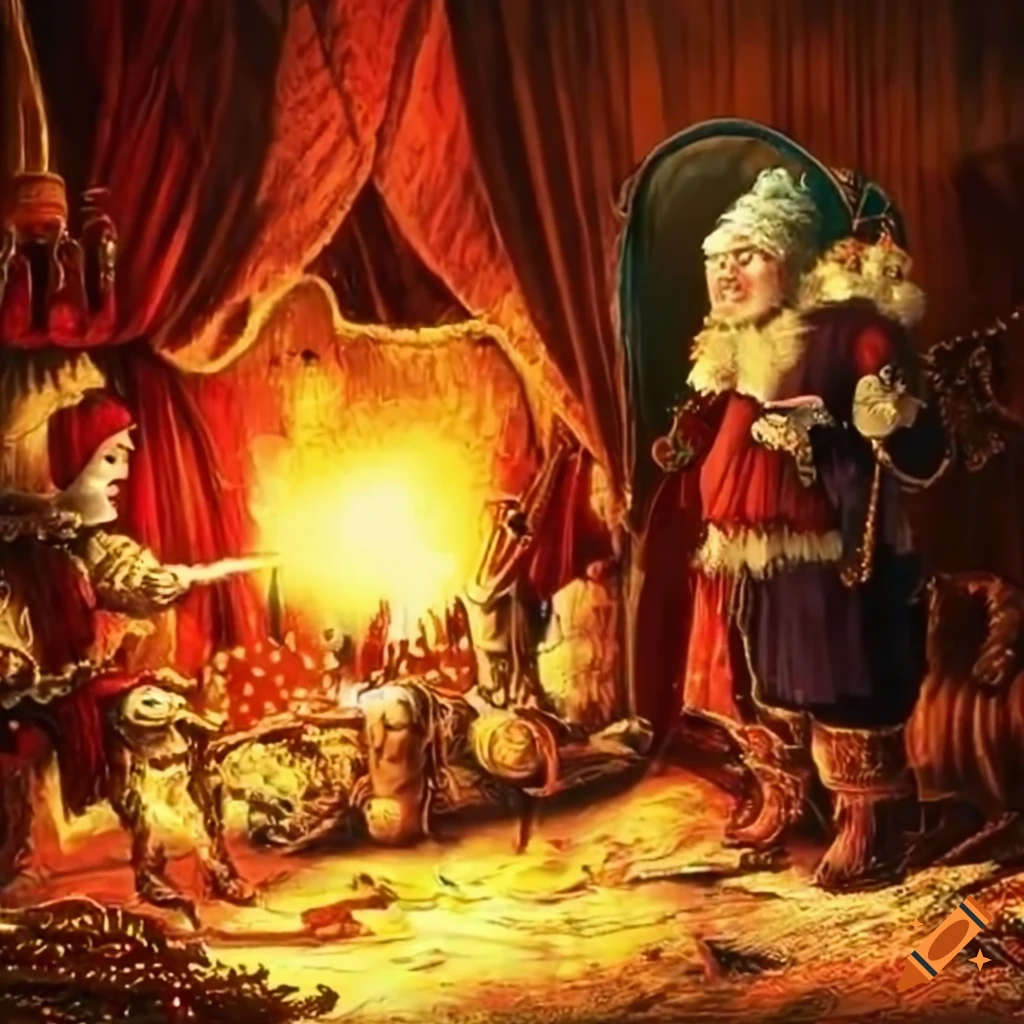 Légende de noël klaus on Craiyon