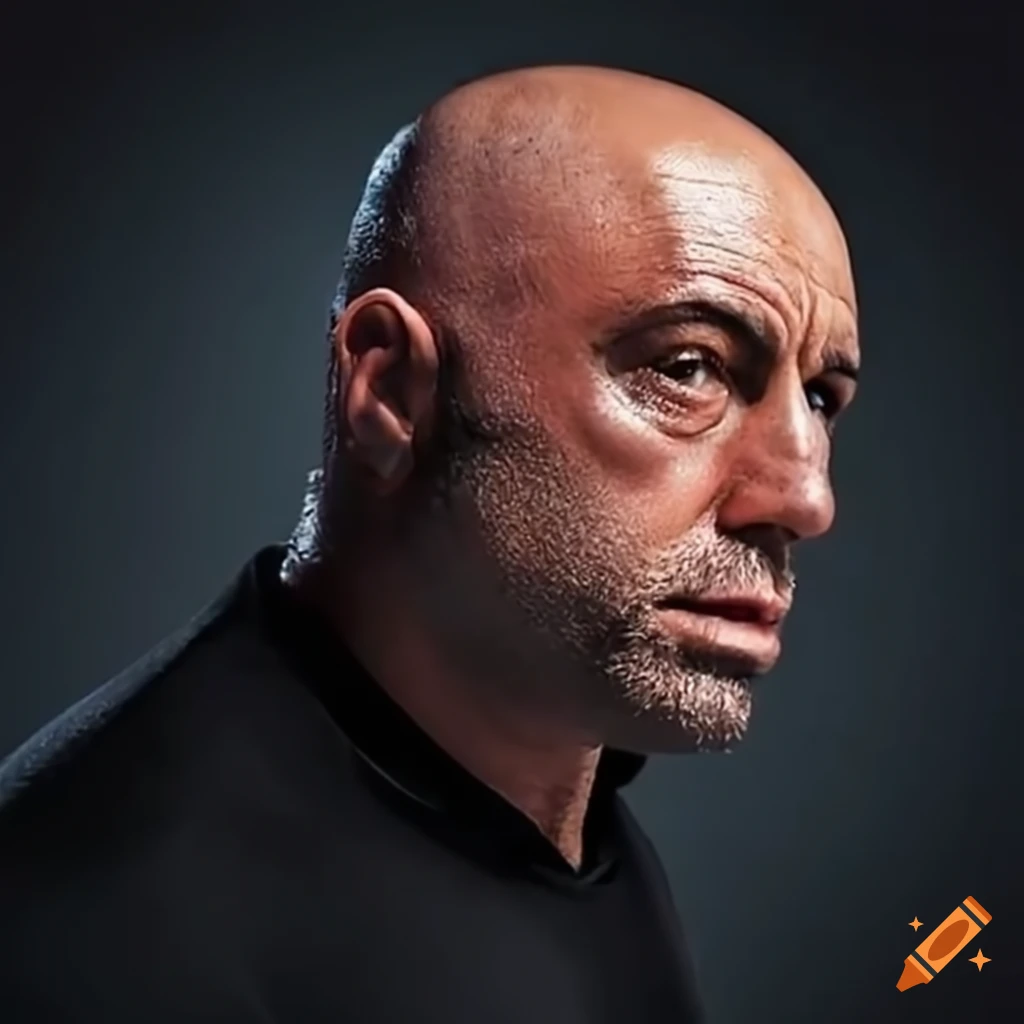 Joe rogan depicted as a dinosaur in a humorous artwork on Craiyon