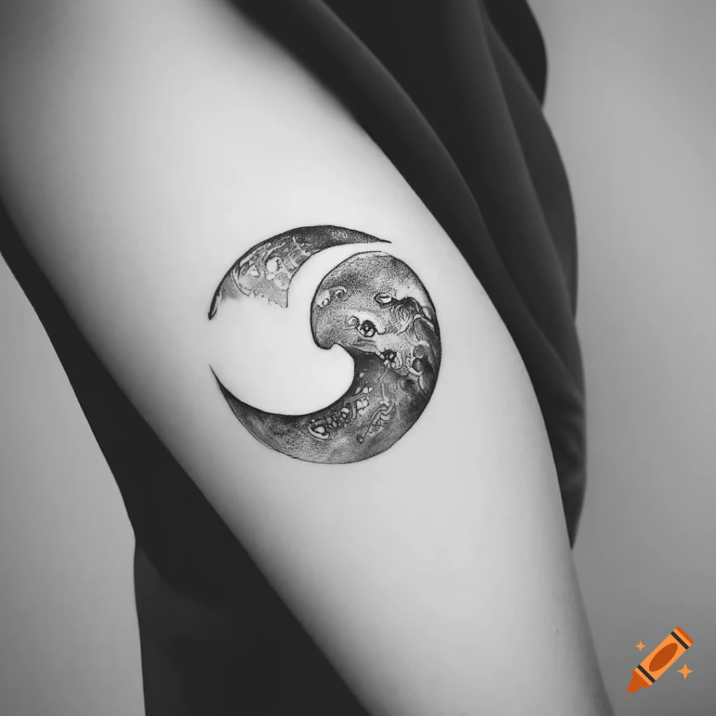 Moon tattoos for different personalities pt. 2 | Gallery posted by izzy |  Lemon8