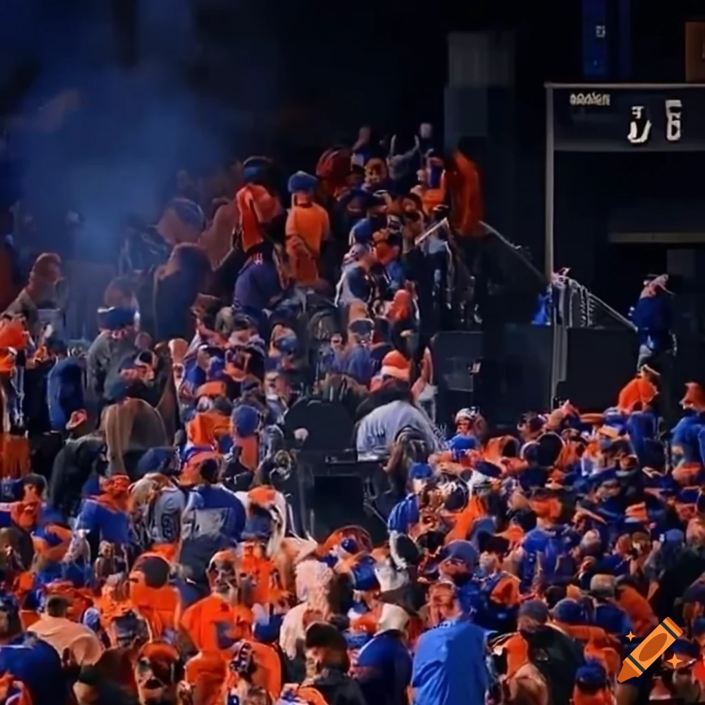 Mets fans at Citi Field