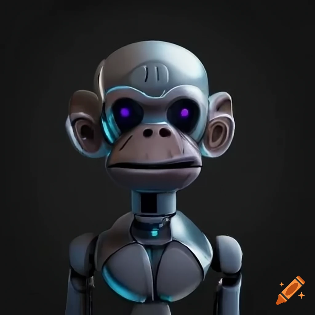 Monkey Robot On Craiyon Monkey Robot On Craiyon