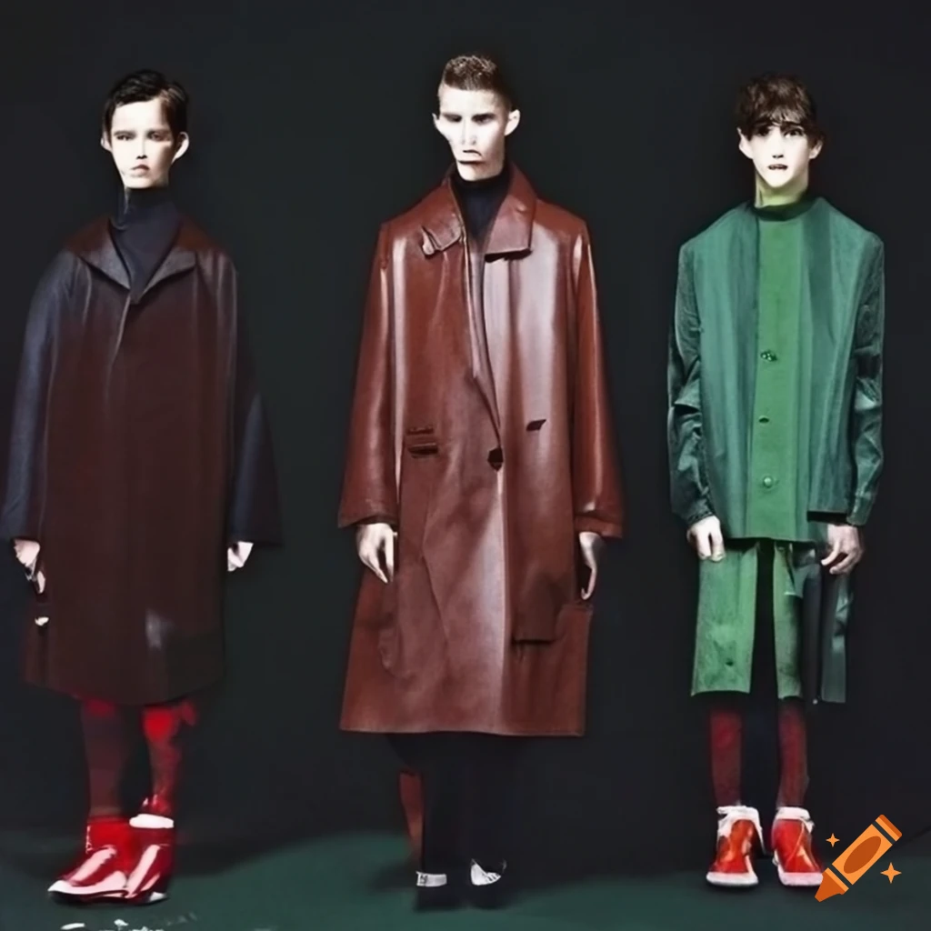Raf Simons laser cut menswear