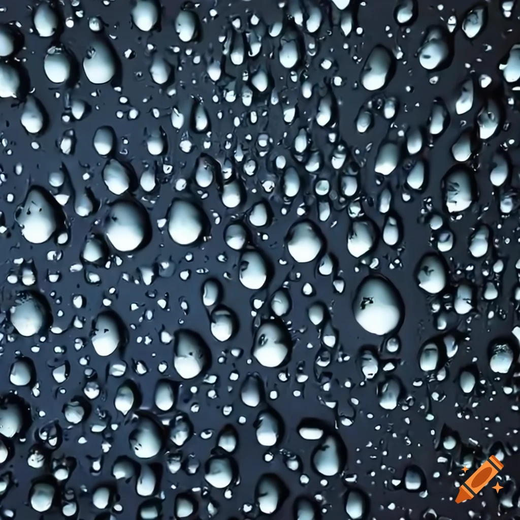 High definition water droplet background on Craiyon