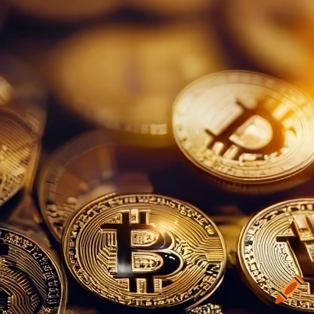 Cryptocurrency bitcoin mixing process on Craiyon