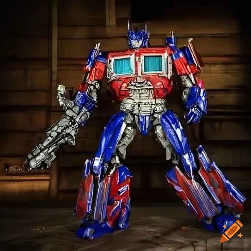 Optimus Prime In Action Highly Detailed And Realistic Cindy Sherman