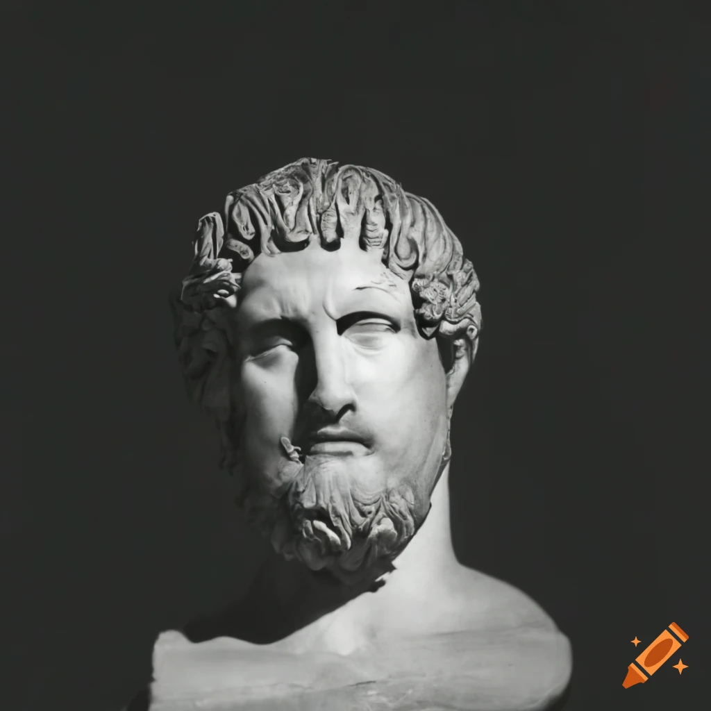 Portrait Of The Ancient Greek Tragedian Euripides On Craiyon