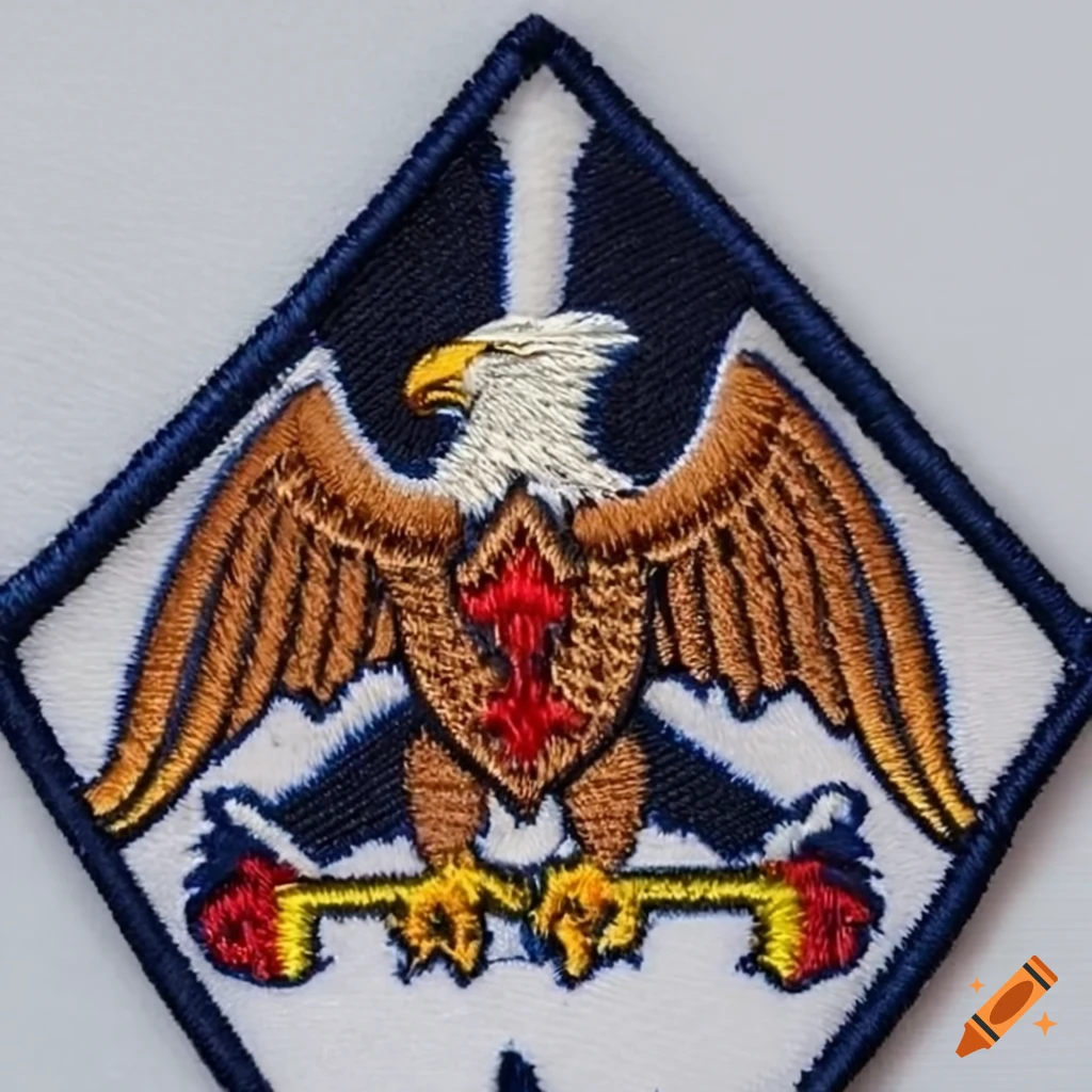Custom eagle logo patch representing the 202 Air Wing
