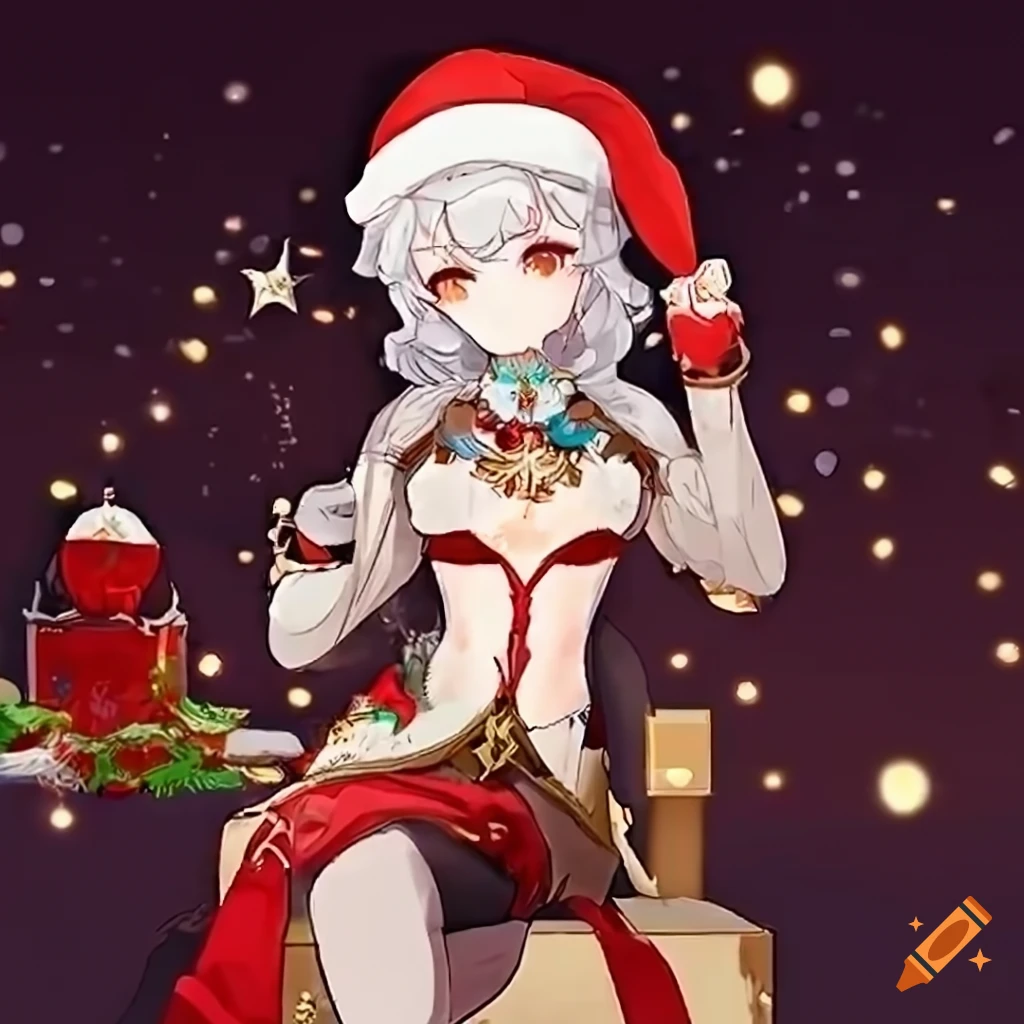 genshin-impact-christmas-on-craiyon