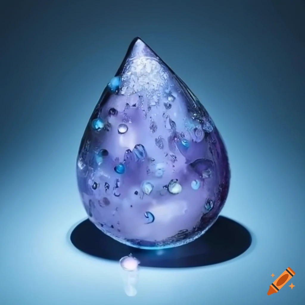 Shower crystals on Craiyon