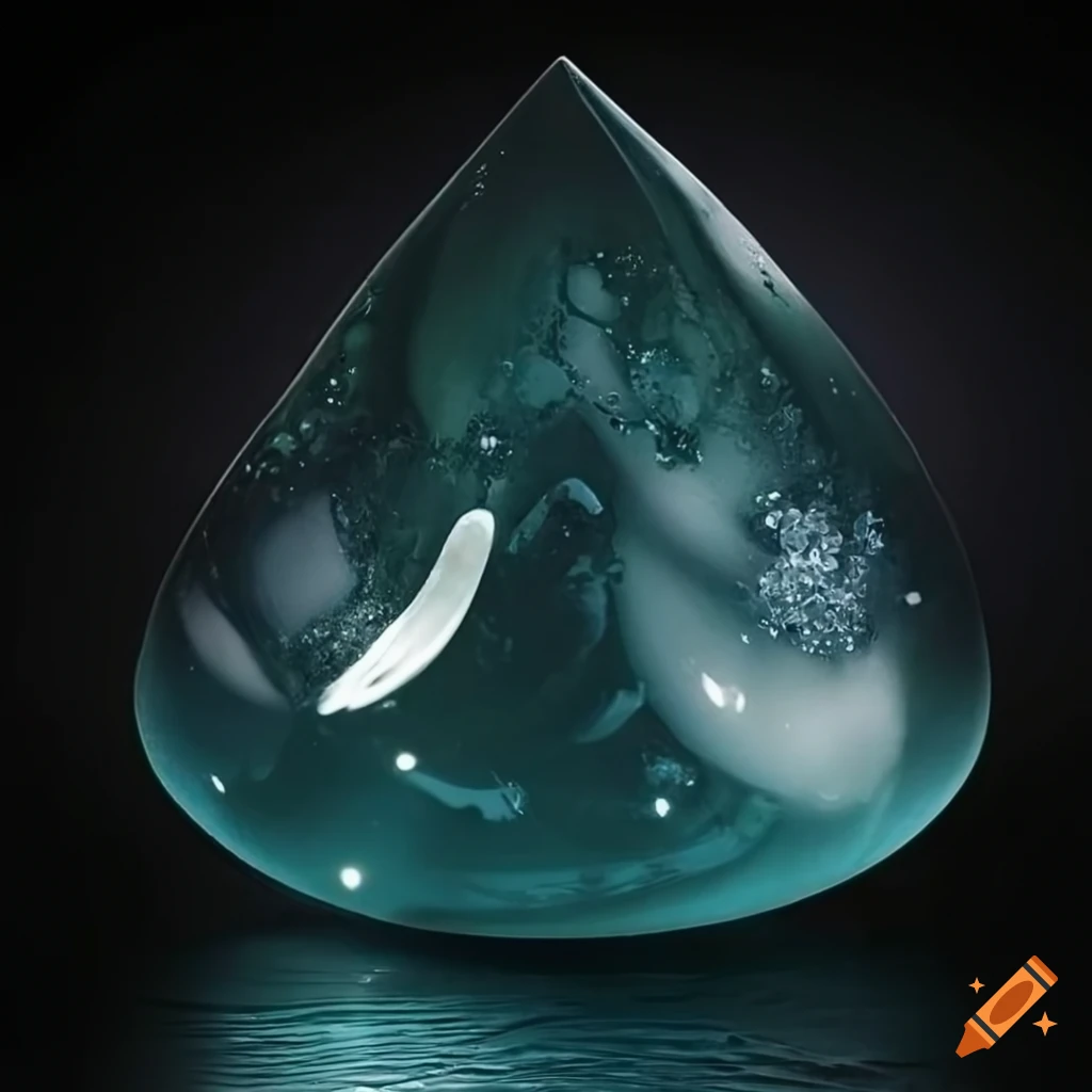 Shower crystals on Craiyon