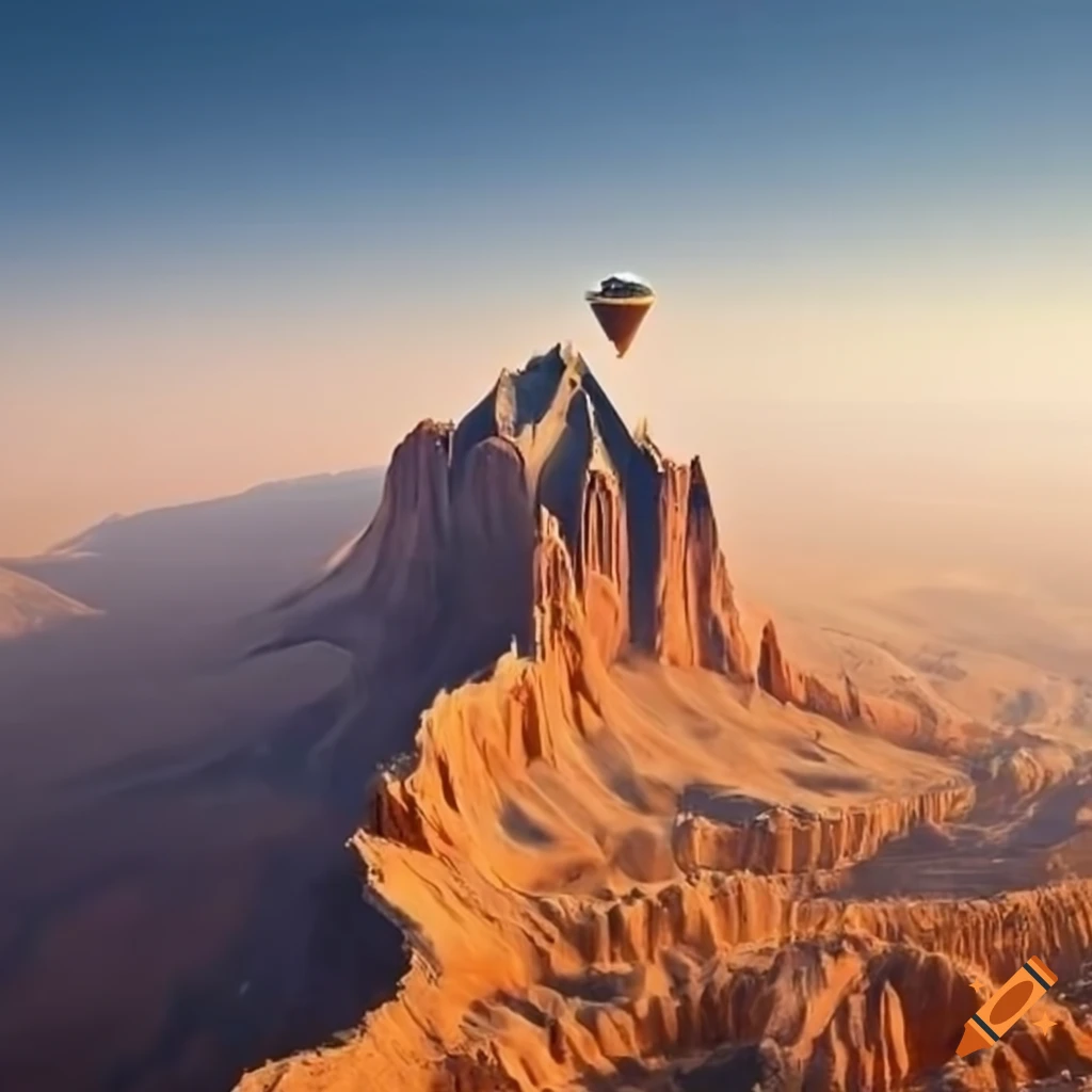 Panoramic Middle Eastern epic background