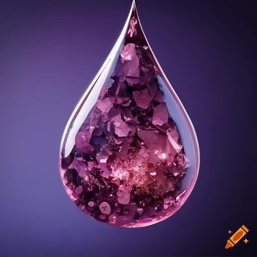 Shower crystals on Craiyon