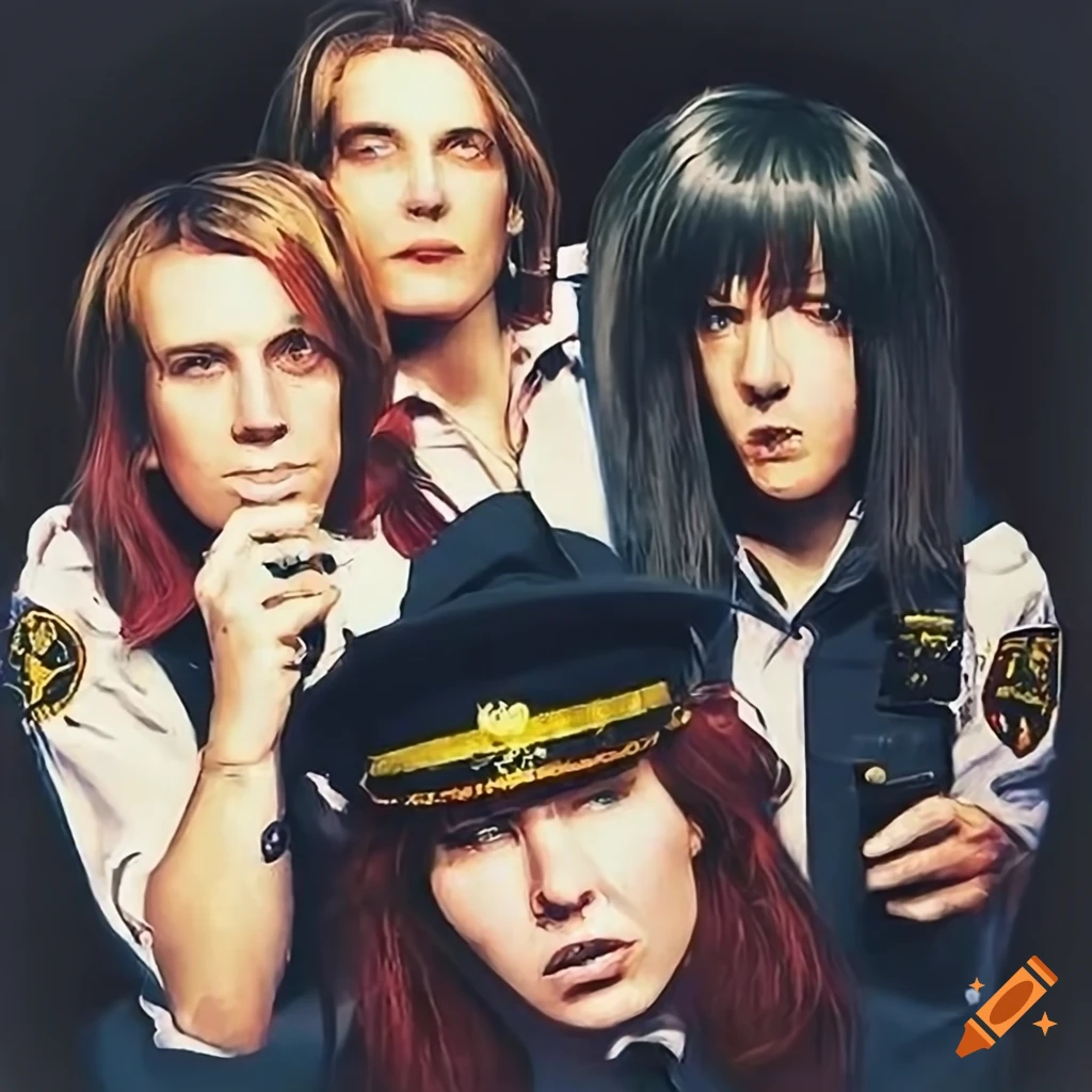Dream police album cover by cheap trick on Craiyon