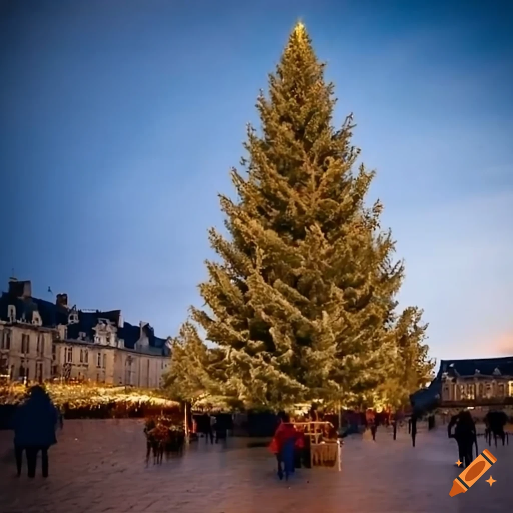 Christmas tree in france on Craiyon