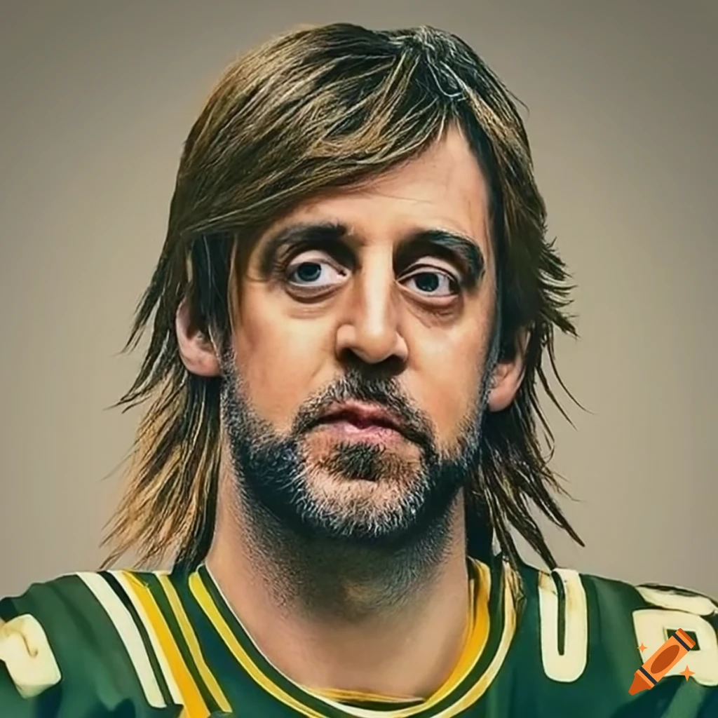 Aaron Rodgers With Paul Mccartney Enjoying A Vegetarian Meal On Craiyon