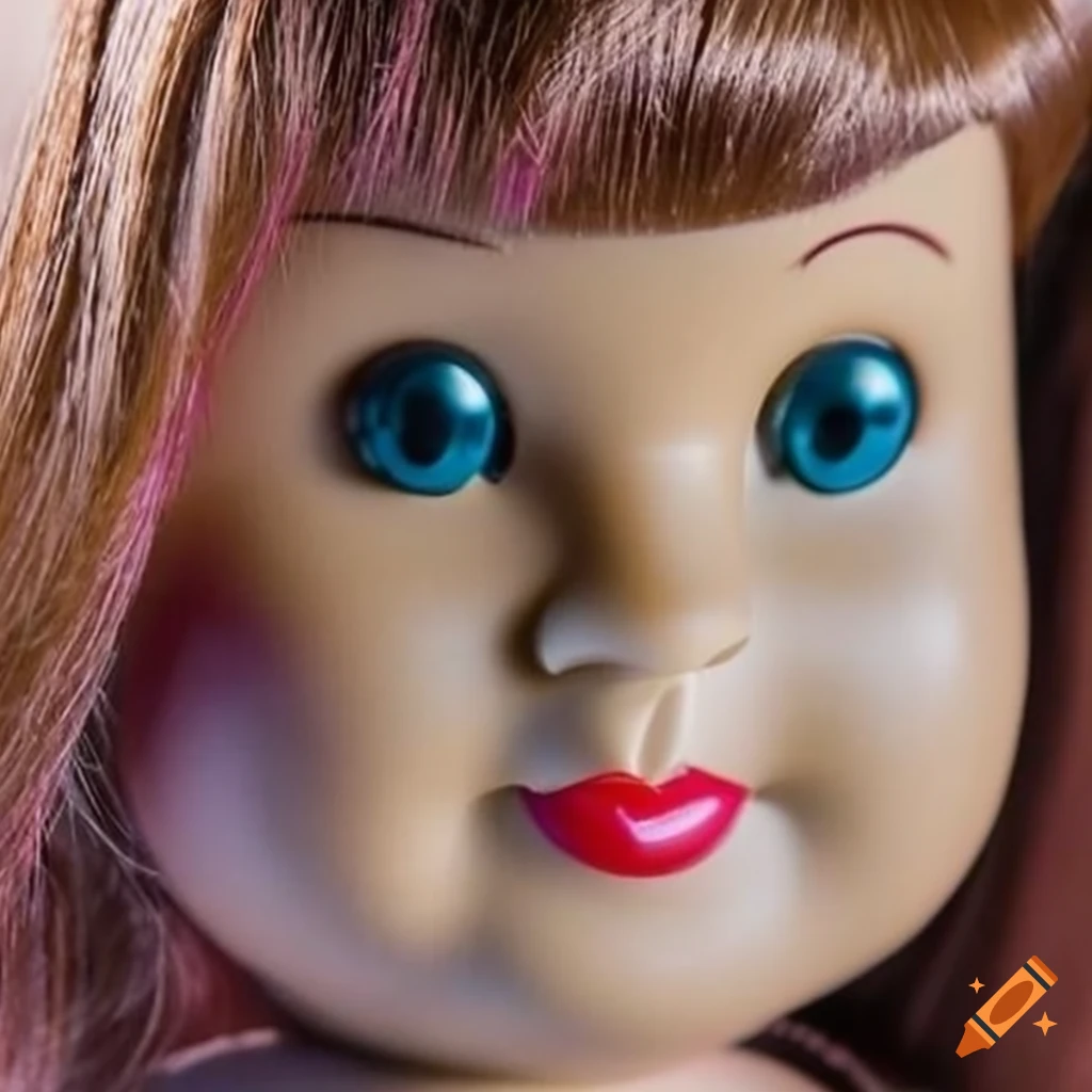 Mabel pines transforming into american girl doll on Craiyon