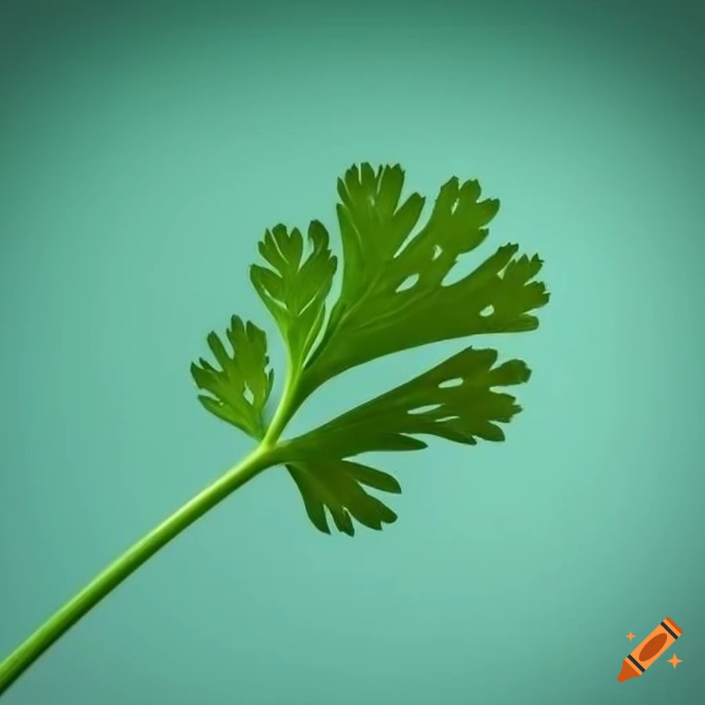 Parsley leaf on Craiyon