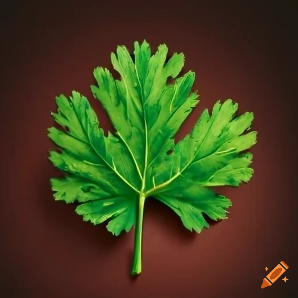 Parsley leaf on Craiyon
