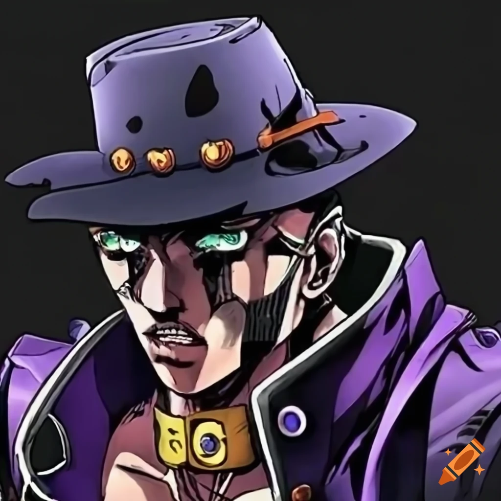 Shadow man stand from jojo's bizarre adventure, a dark robotic type