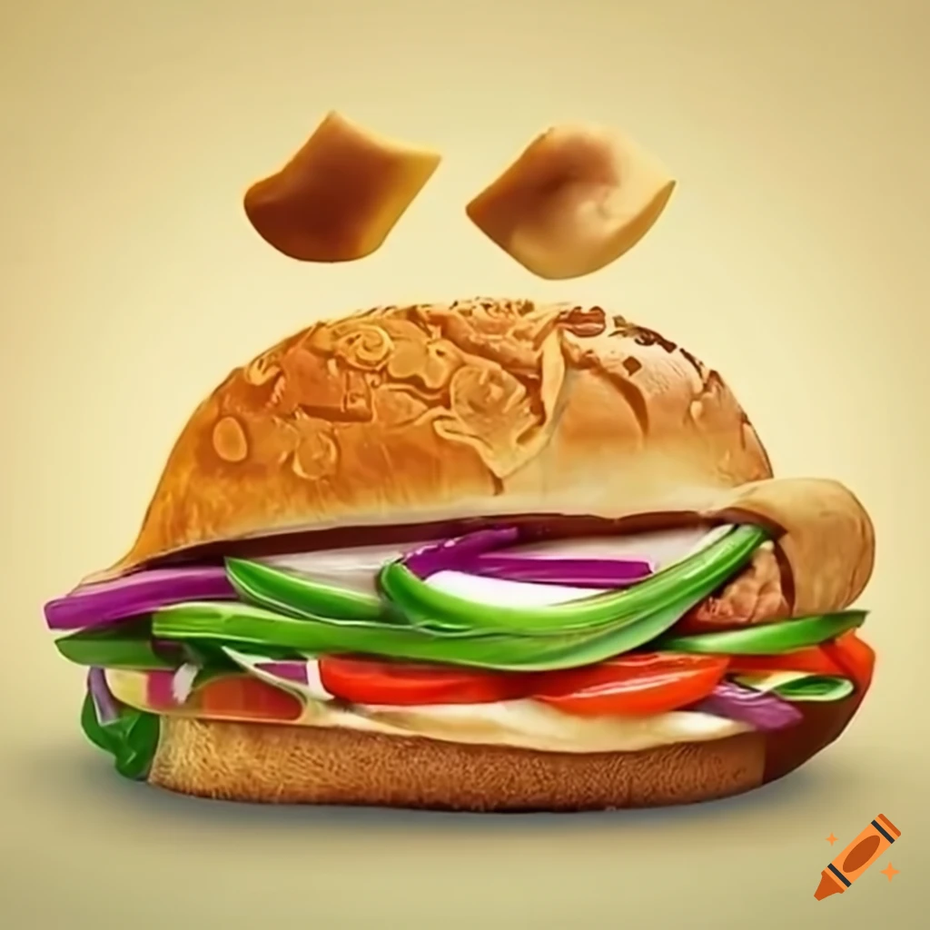 Boss battle with a sandwich in a Subway restaurant