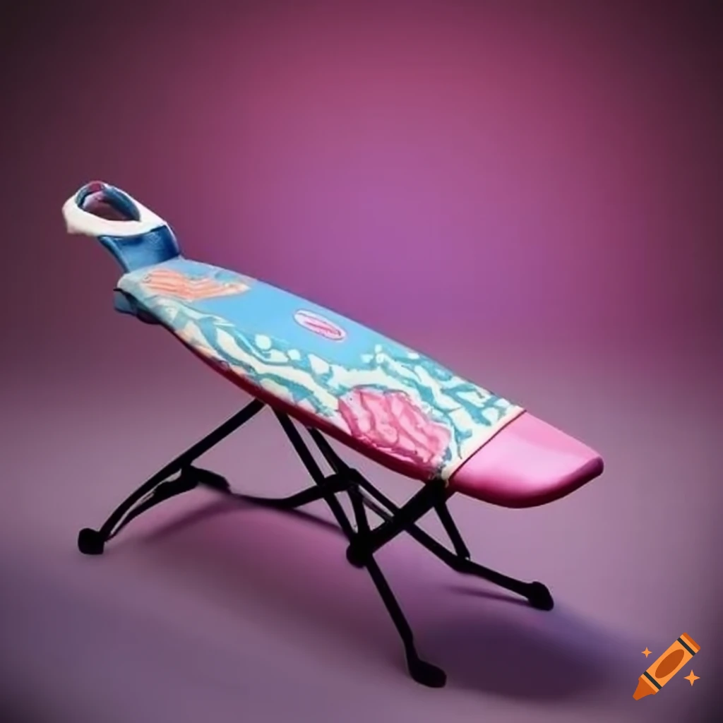 Ironing board on Craiyon