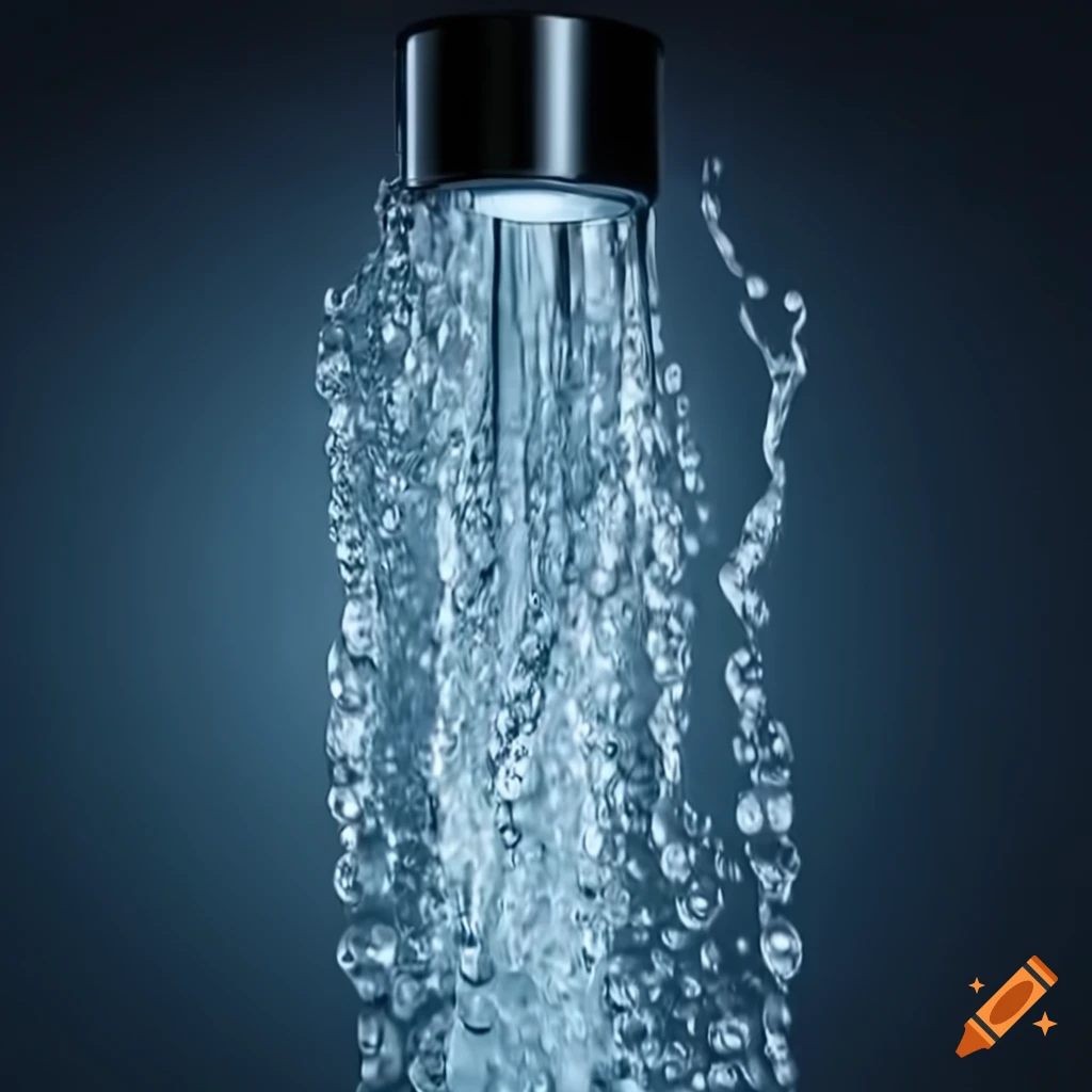 Water at 50 degrees for shower comfort on Craiyon