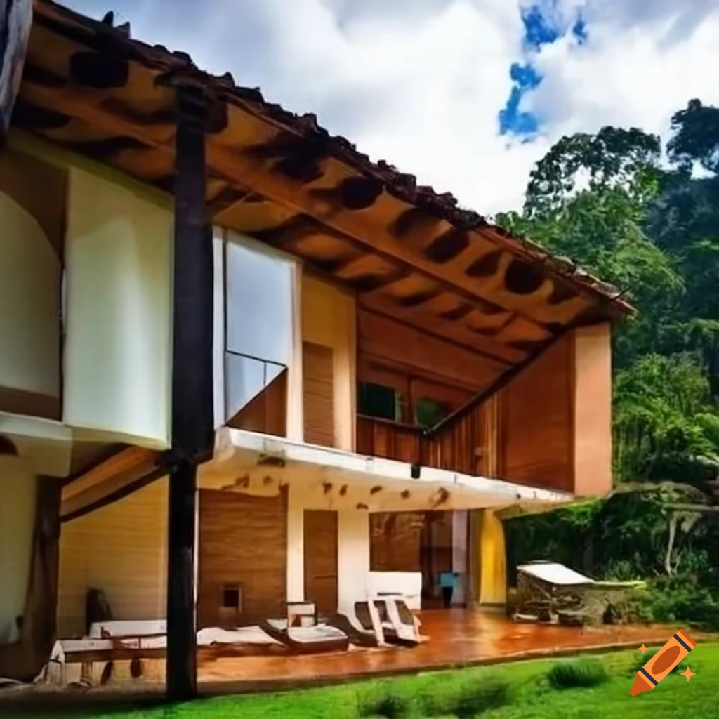 Big house in colombia on Craiyon