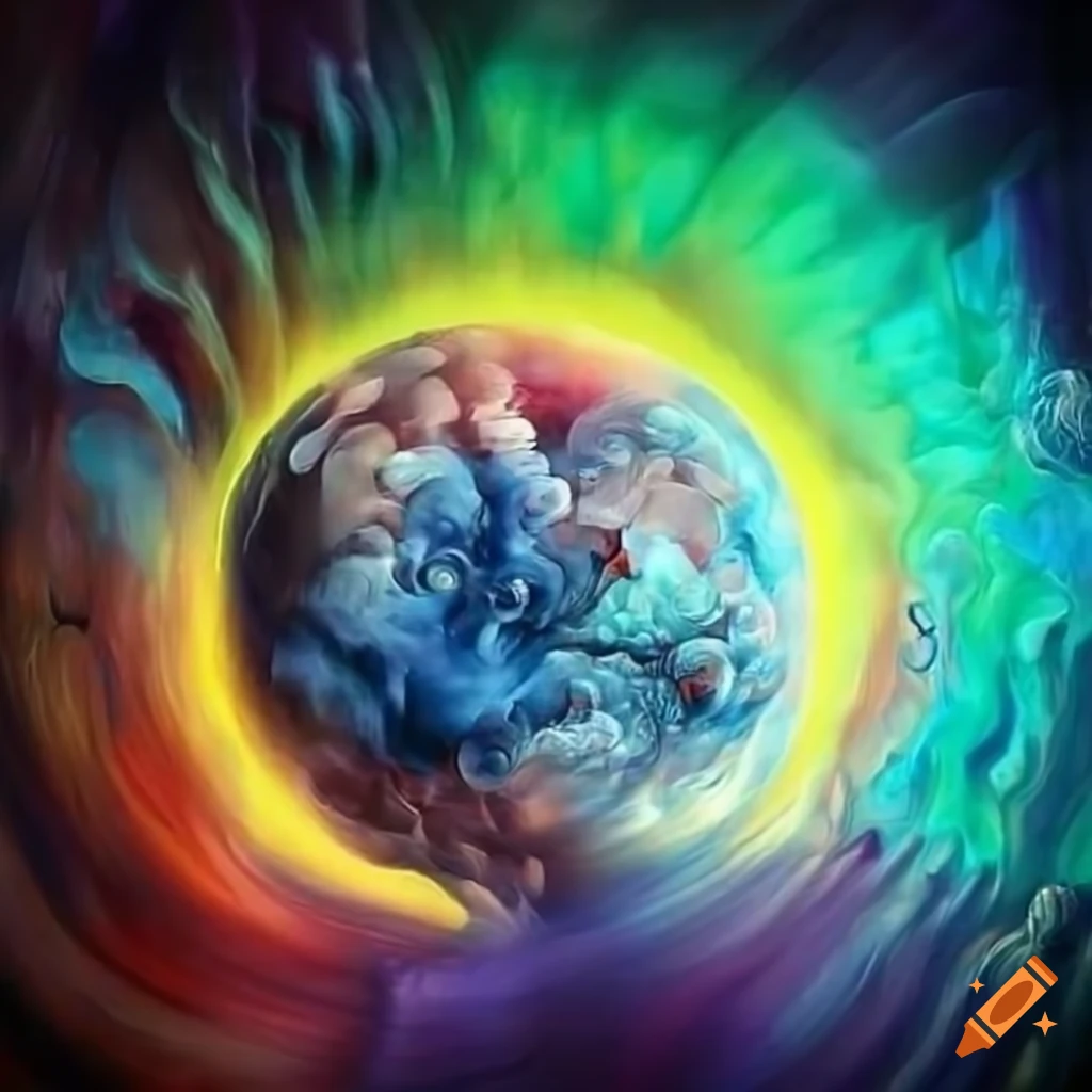 Conceptual art of parallel universes in a multiverse on Craiyon