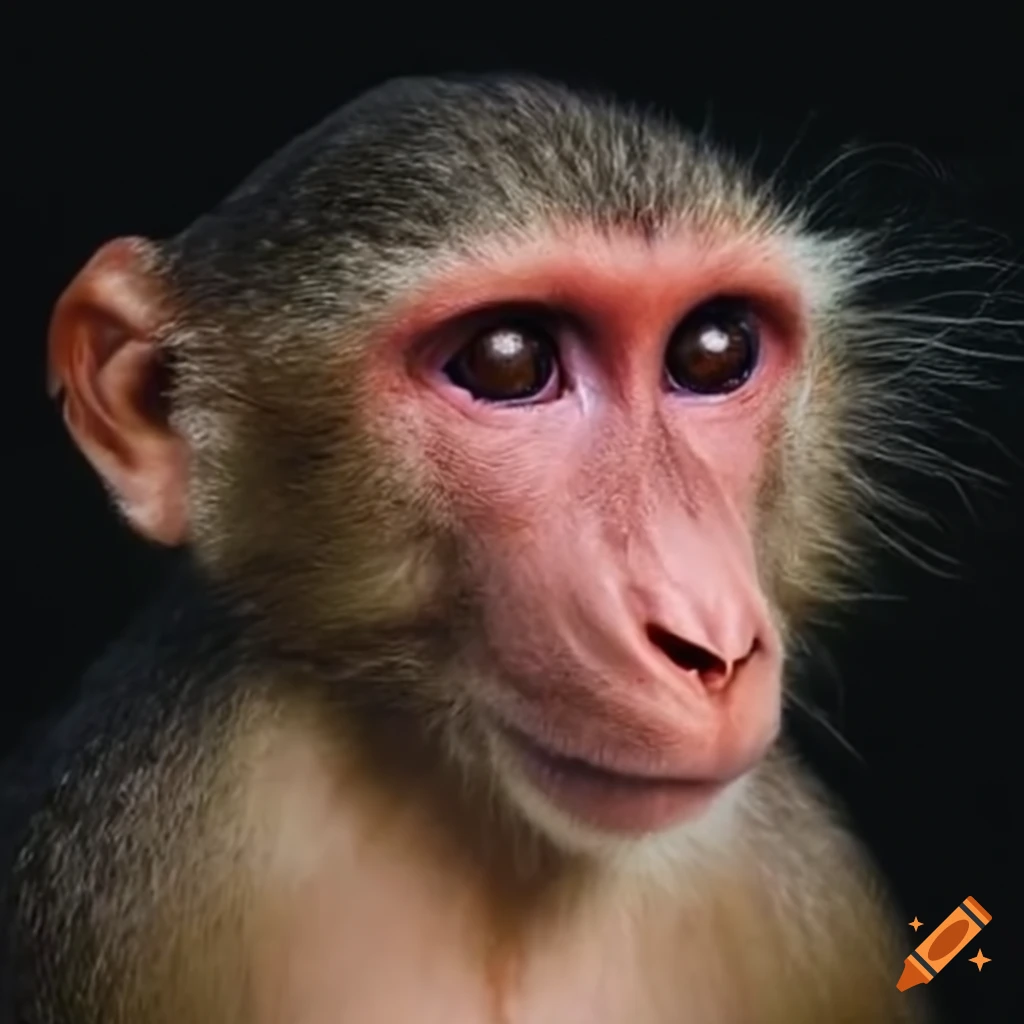 Monkey performing a kick flip over the atlantic ocean on Craiyon