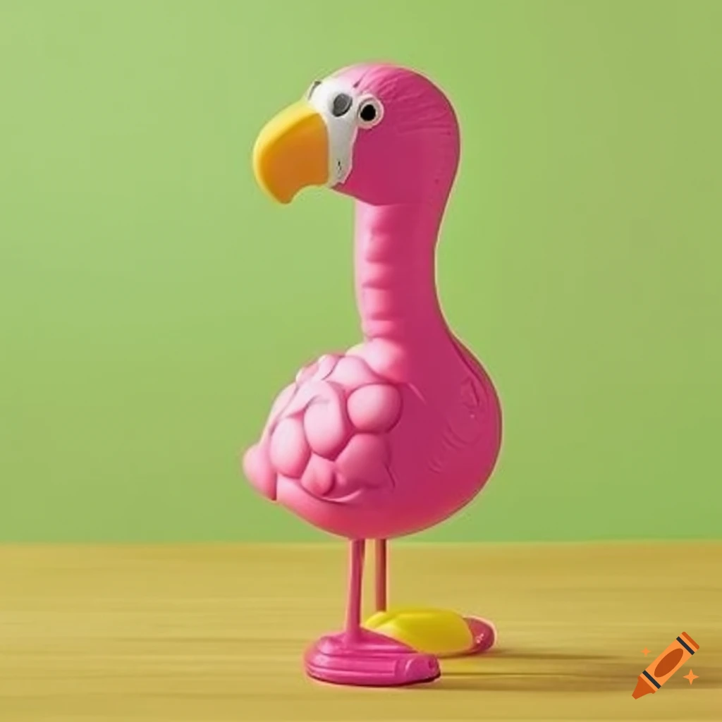 Fisher Price My First Signal Yellow Electron Flamingo