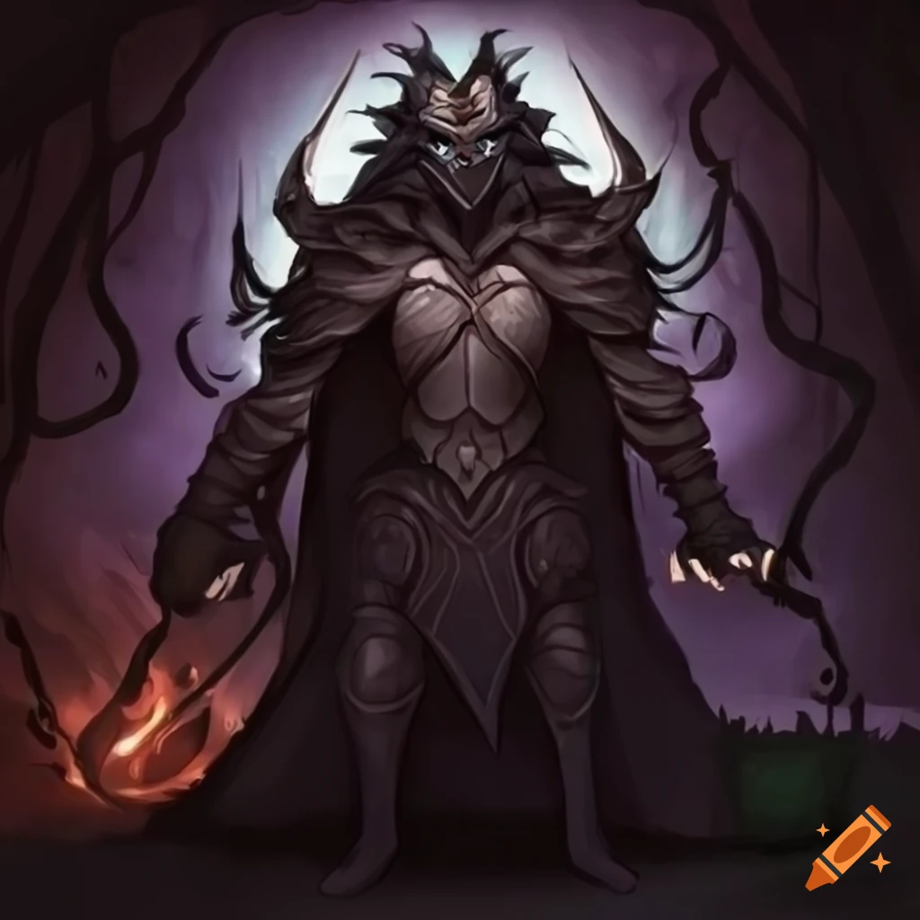 Druid-themed image of a shredder