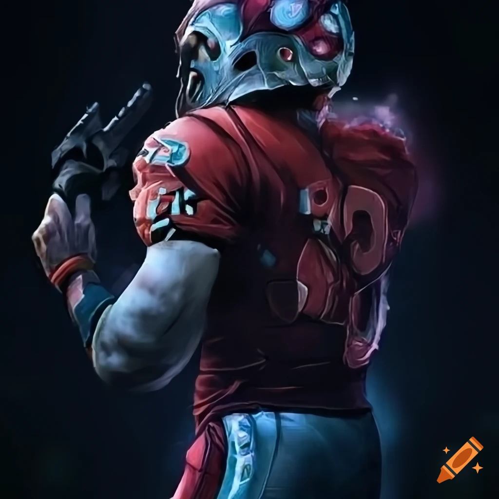 Playersonly fantasy football league banner on Craiyon