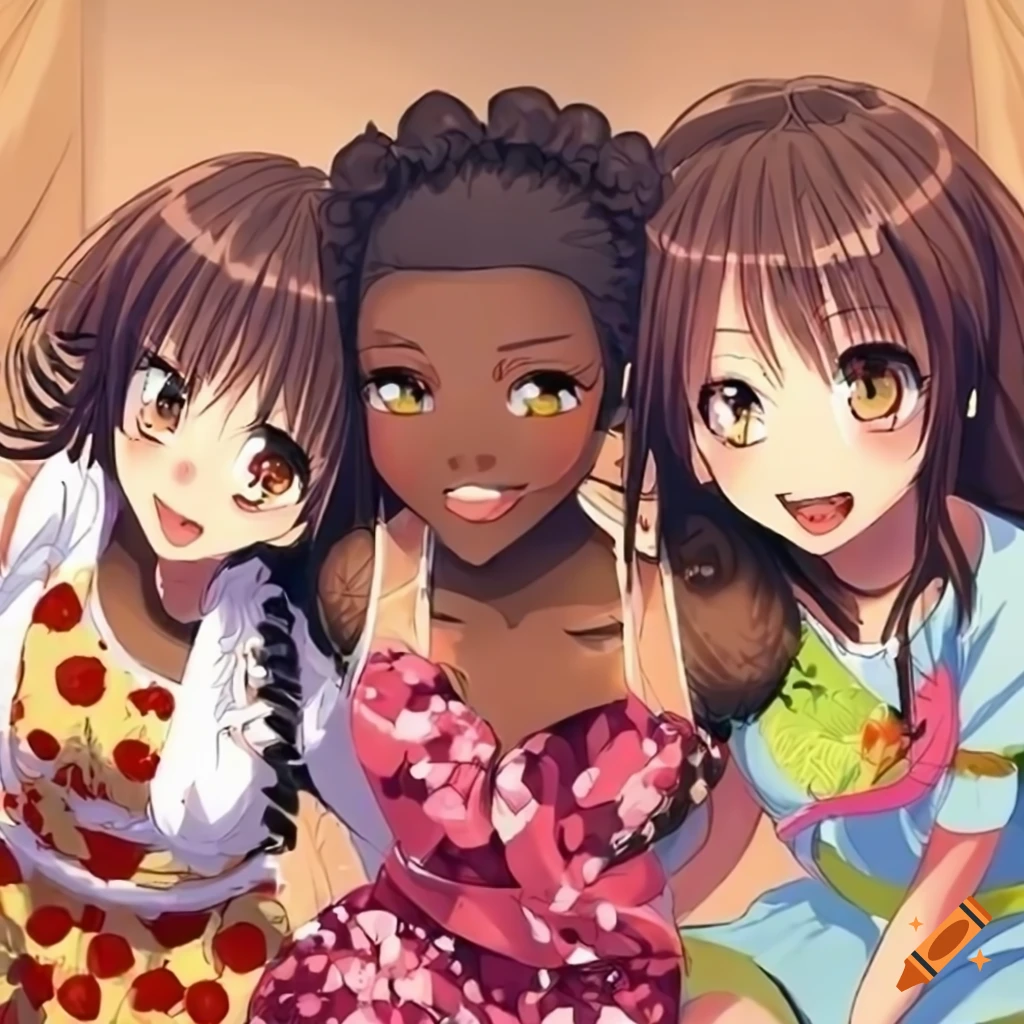 ♀ Girls of Anime ♀, cute, group, girl, anime, anime girl, collage, HD  wallpaper | Peakpx