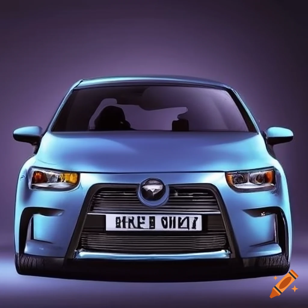 Hatchback car on Craiyon