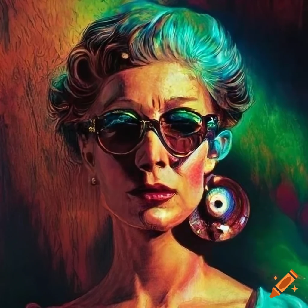 Vivid and vibrant tropical illustration with rich detail and high-definition lighting