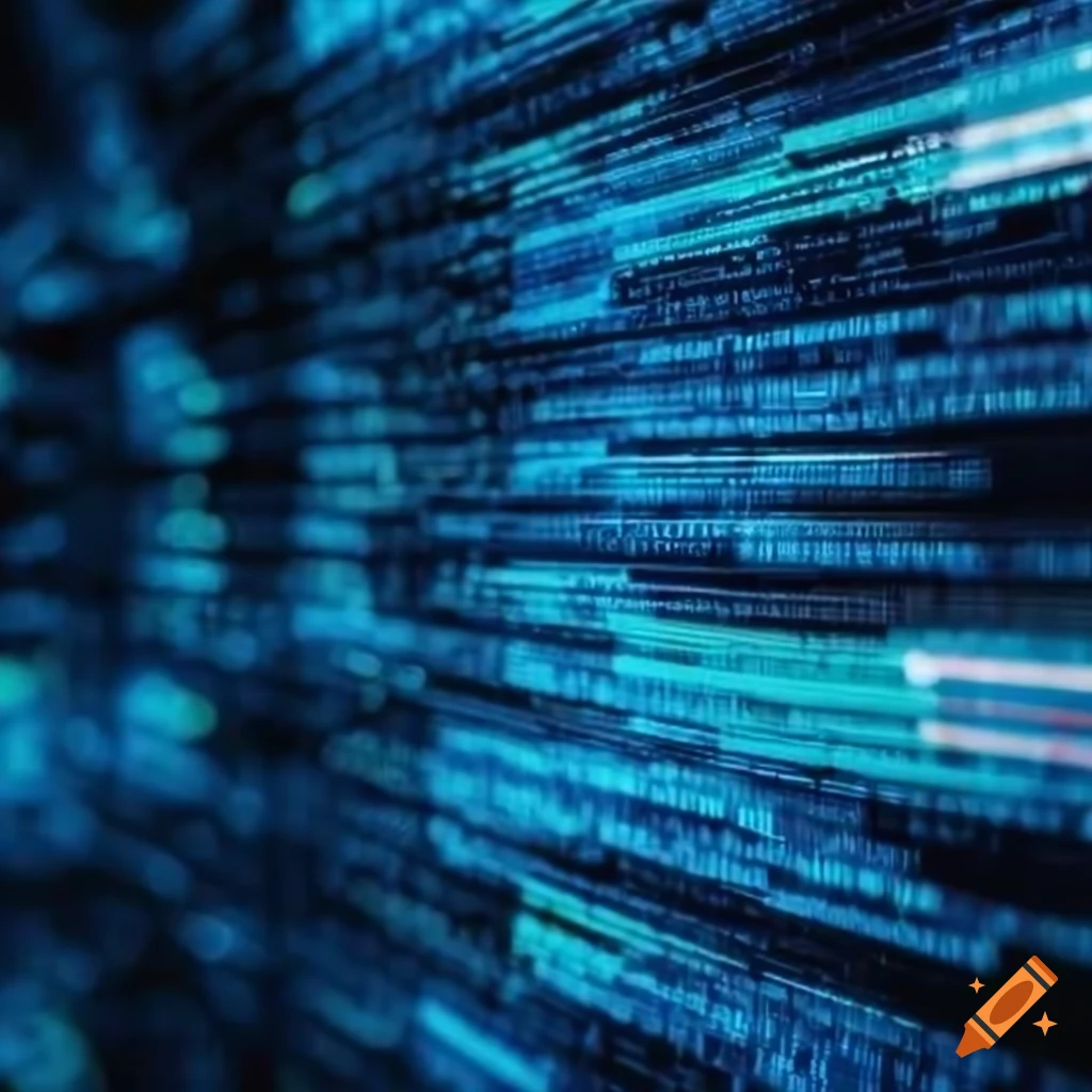 Finance Big Data And Business Intelligence Concept On Craiyon