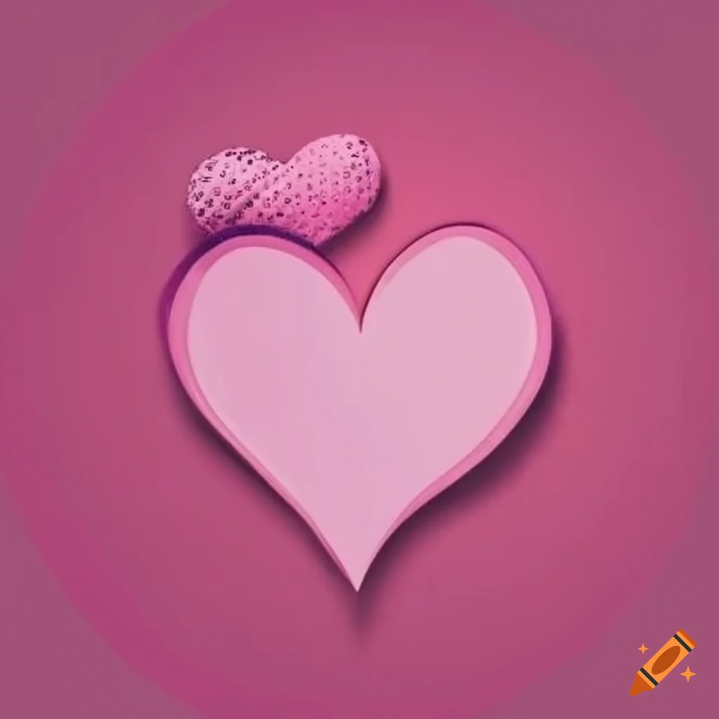 Light pink heart logo for period poverty nonprofit