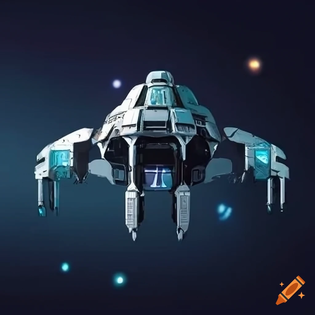 Spaceship on Craiyon