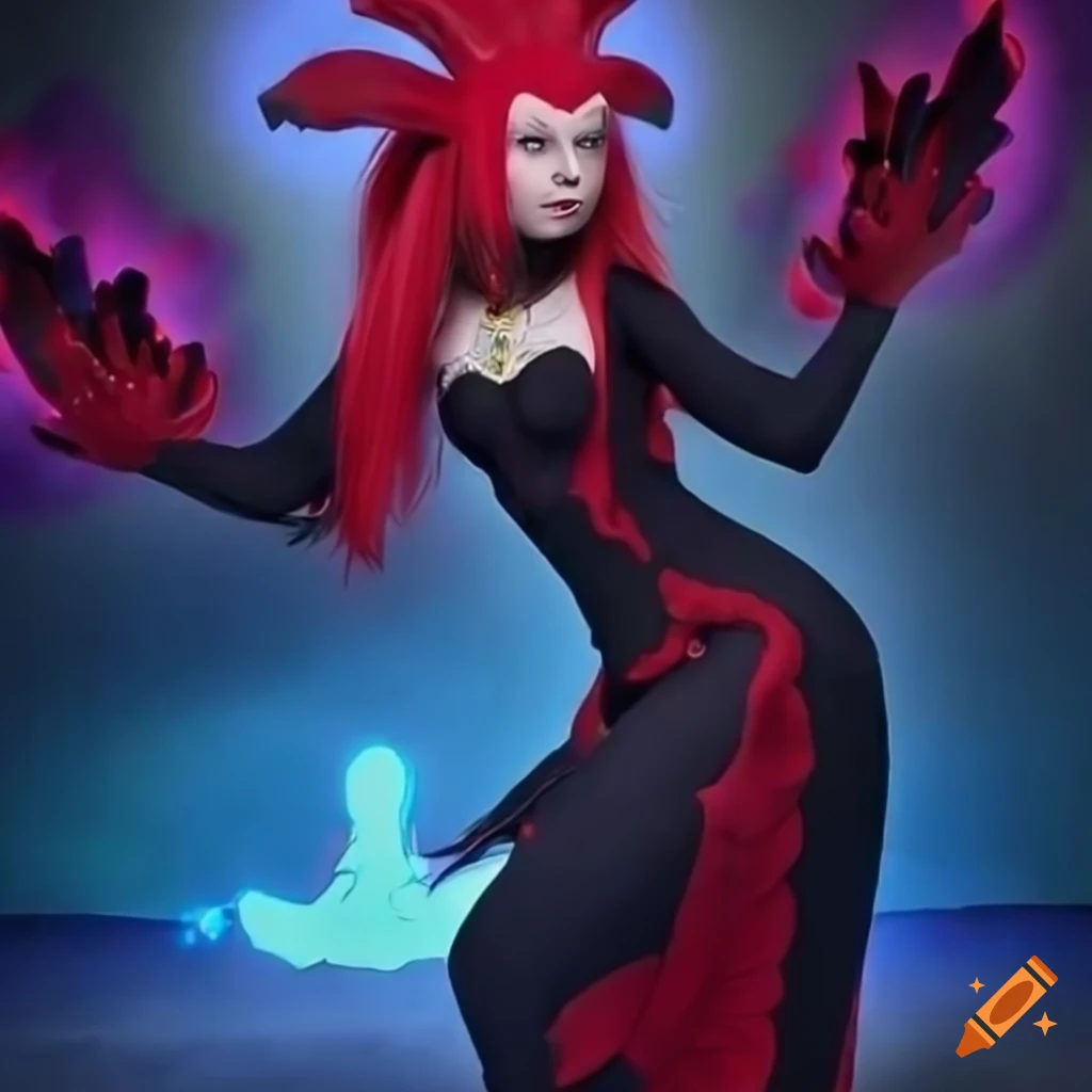 Realistic Cosplay Of Flannery From Pokemon Exuding Power And Seduction On Craiyon 6226