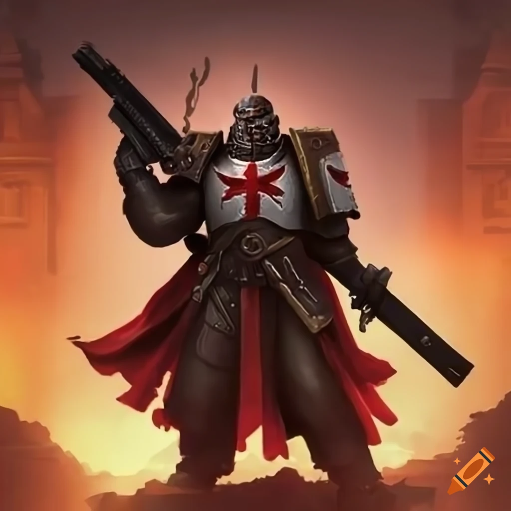 Modernized Templars with guns