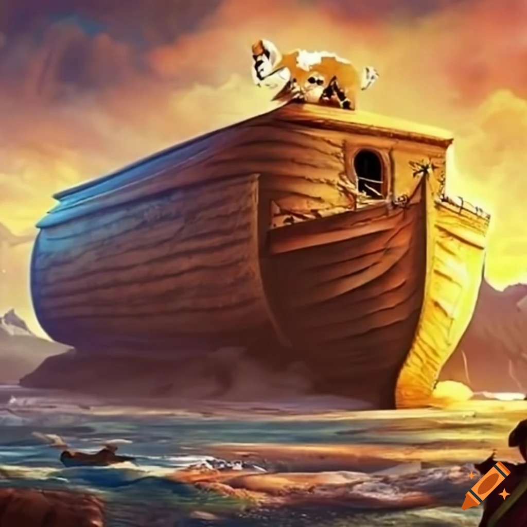 Noah's Ark based on biblical details