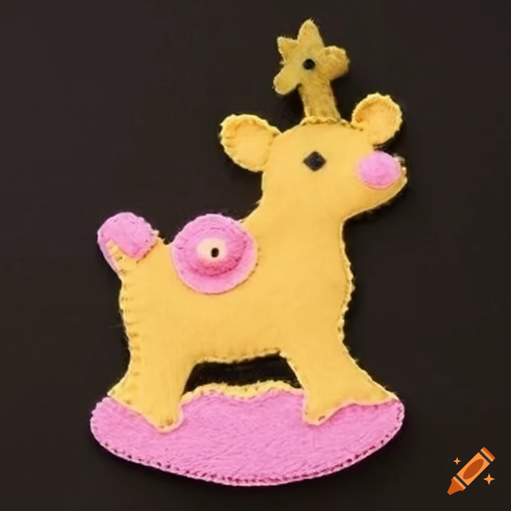 Felt decoration on Craiyon